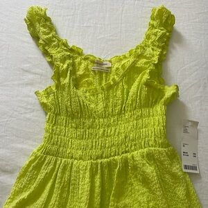 Urban Outfitters NWT XS neon dress